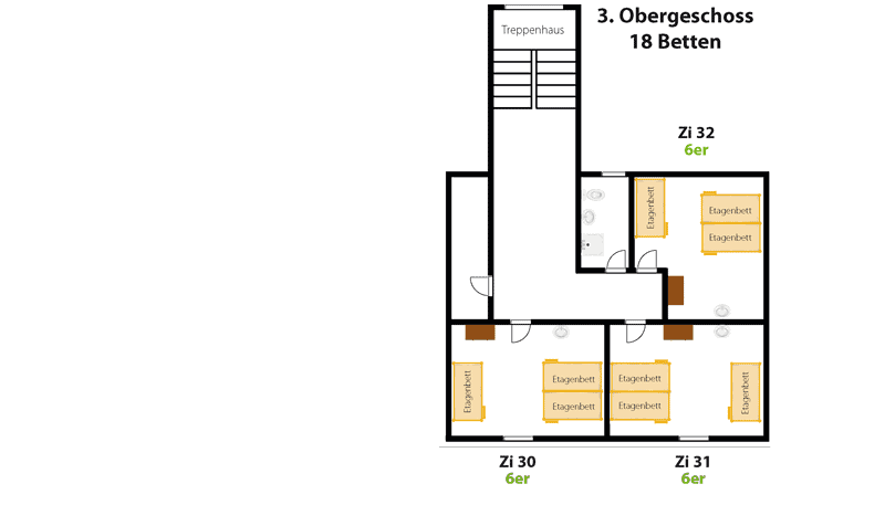 Zimmerplaene Baergsunne 3 OG